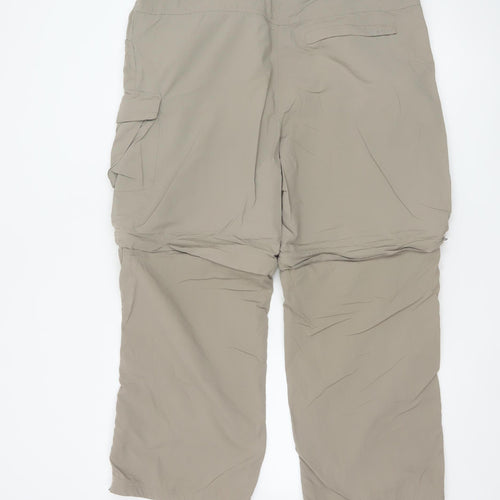 Craghoppers Women's Beige Convertible Cargo Trousers UK 18