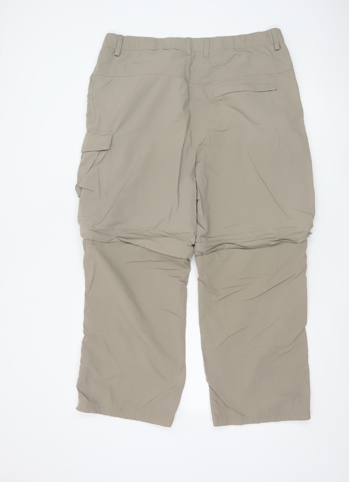 Craghoppers Women's Beige Convertible Cargo Trousers UK 18