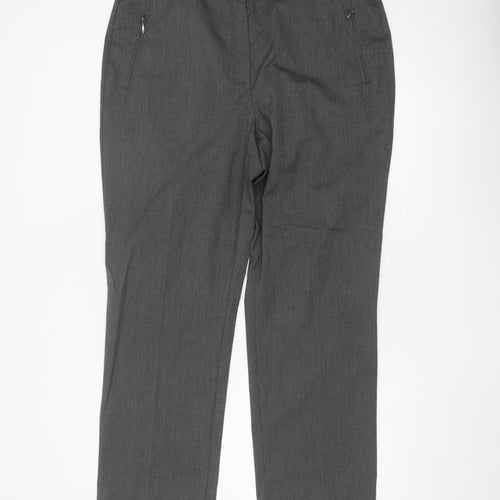 Marks and Spencer Women's Grey Straight Leg Dress Pants Size 18