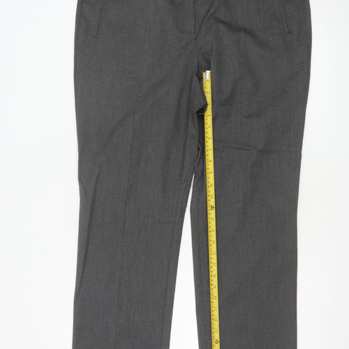 Marks and Spencer Women's Grey Straight Leg Dress Pants Size 18