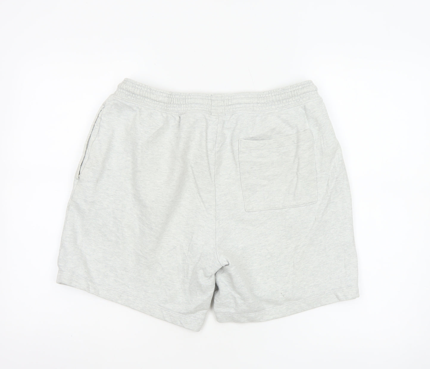 GAP Men’s Grey Sweat Shorts M Cotton Drawstring Casual