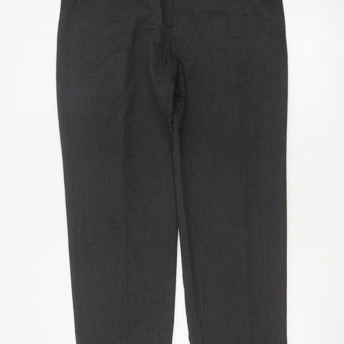 Marks and Spencer Men's Grey Regular Fit Dress Trousers 36W 29L