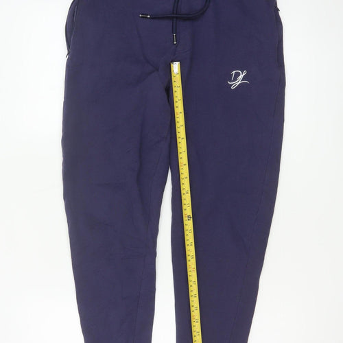 Dead Legacy Men's Blue Cotton Jogger Sweatpants S Regular Fit