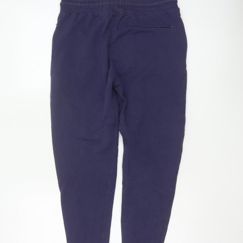 Dead Legacy Men's Blue Cotton Jogger Sweatpants S Regular Fit
