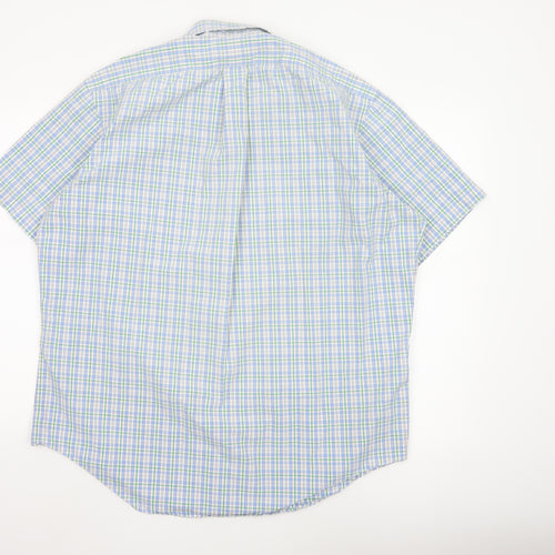 Ralph Lauren Men's Multicoloured Check Classic Fit Button-Down Shirt L