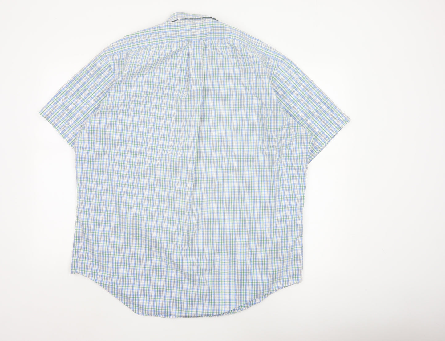Ralph Lauren Men's Multicoloured Check Classic Fit Button-Down Shirt L
