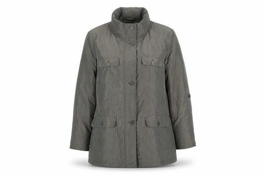 Maine New England Womens Green Size 18 Mid-Length Parka Jacket