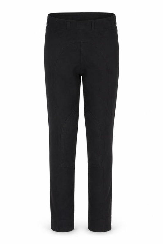 Requisite Girls Black Riding Trousers 11-12 Years Cotton Stretch Breeches