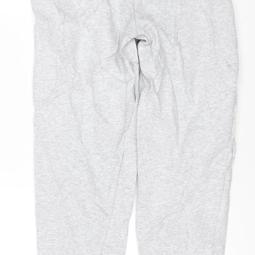 Puma Women's Grey Jogger Trousers XS Cotton Blend Activewear