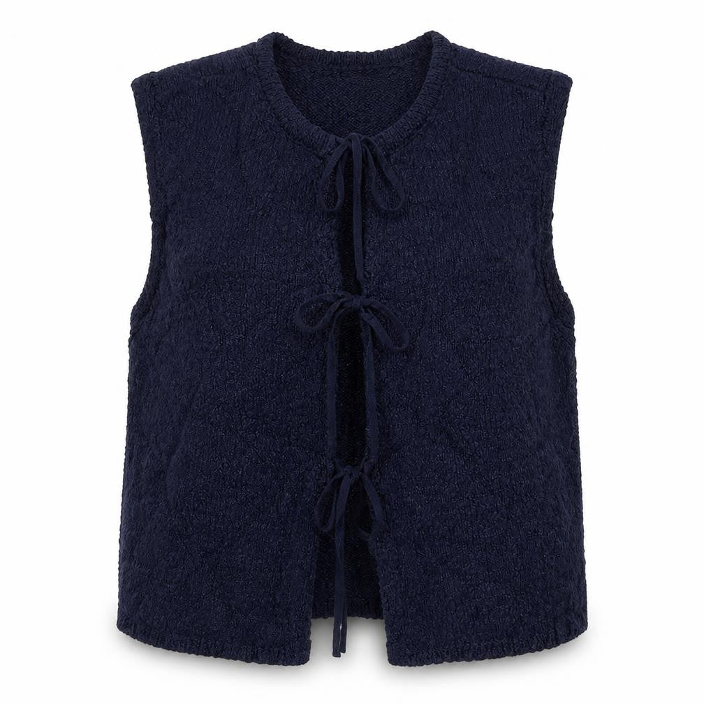 Marks and Spencer Women’s Blue Knit Sleeveless Vest M