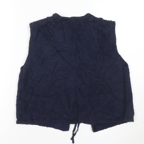 Marks and Spencer Women’s Blue Knit Sleeveless Vest M