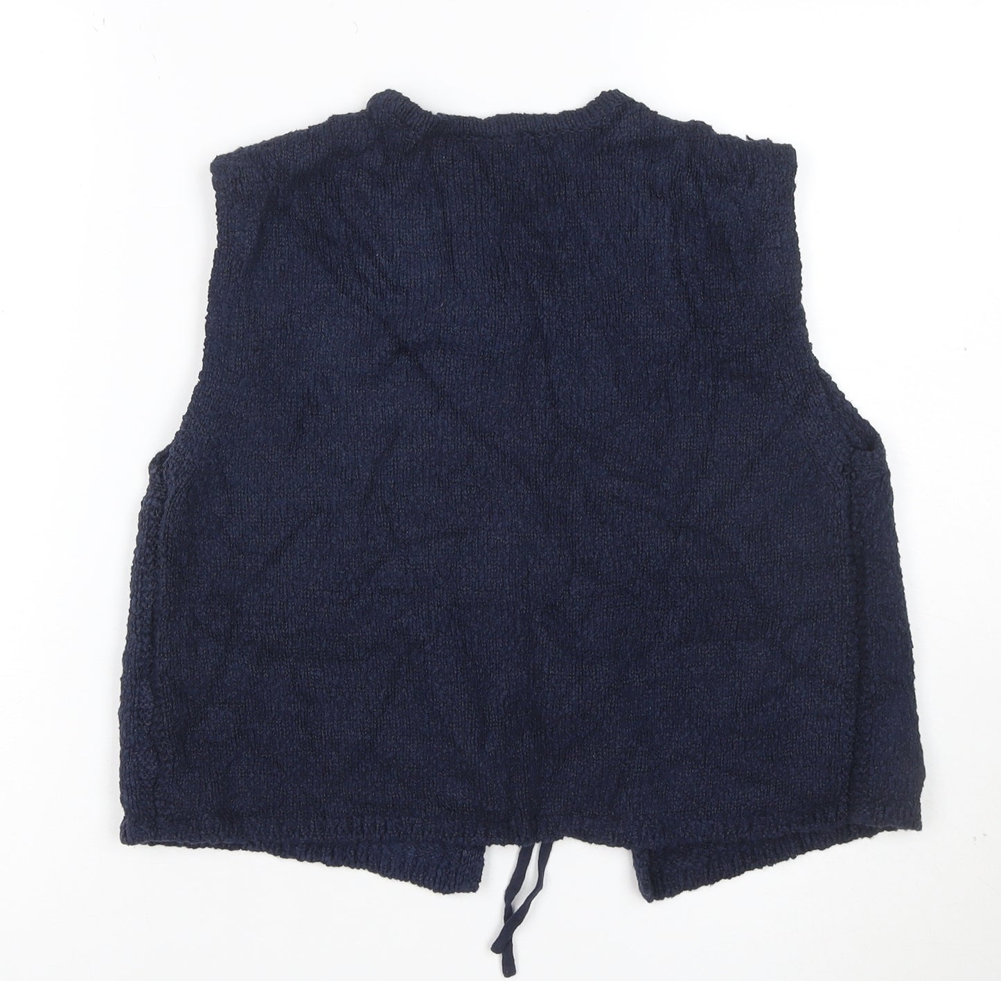 Marks and Spencer Women’s Blue Knit Sleeveless Vest M