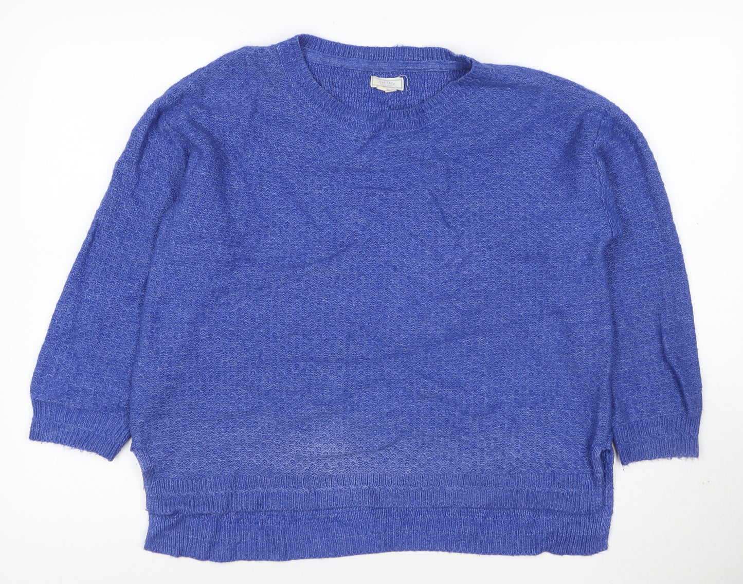 Fat Face Women's Blue Crew Neck Knit Pullover Jumper M
