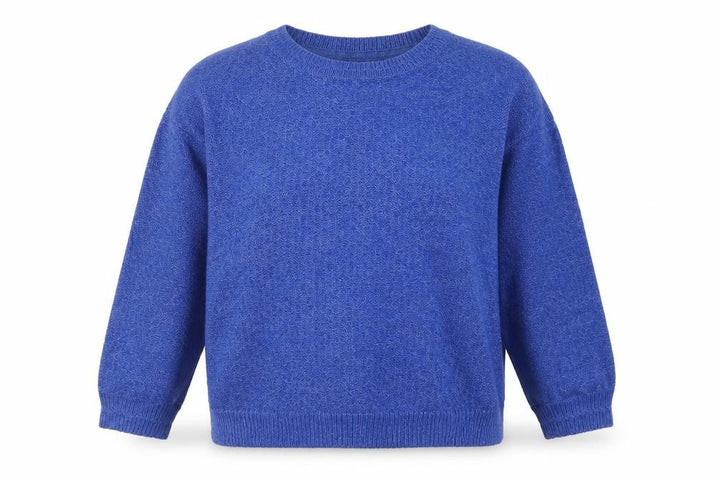 FatFace Women's Blue Crew Neck Knit Pullover Jumper M