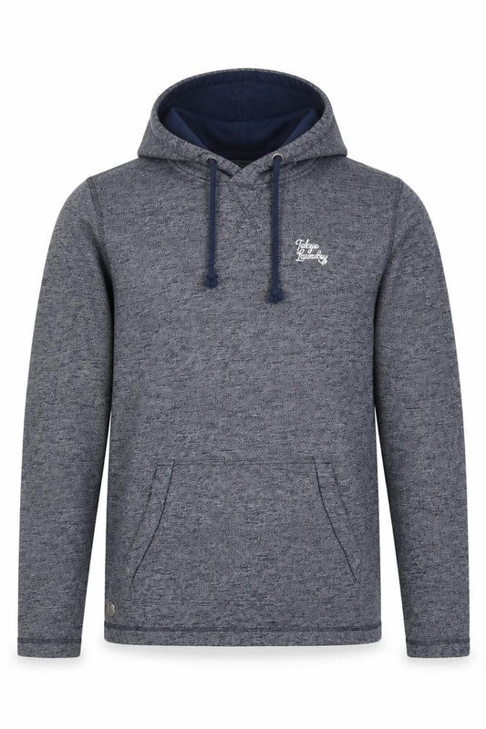 Tokyo Laundry Men's Blue Pullover Hoodie Size M Hooded Sweatshirt