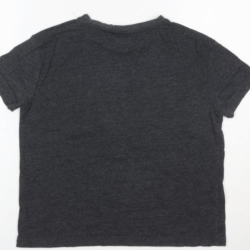 Game of Thrones Women's Grey Cotton Blend Short Sleeve T-Shirt Size 10