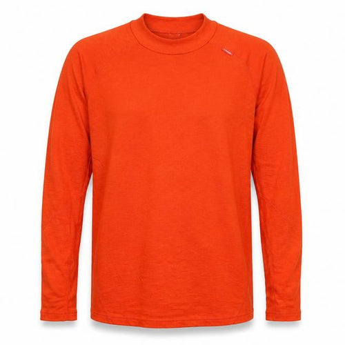 Quechua Men's Orange Long Sleeve Hiking T-Shirt XL