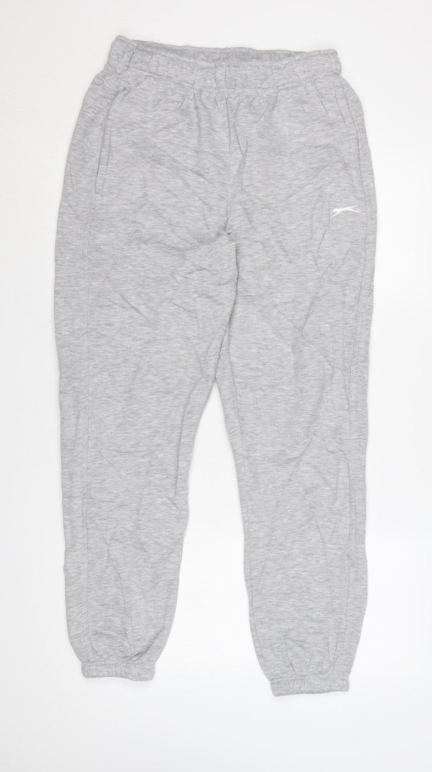 Slazenger Men's Grey Jogger Sweatpants Size M Elastic Waist