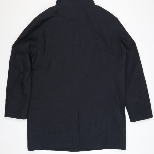 Marks and Spencer Autograph Men's Black XL Button Rain Coat