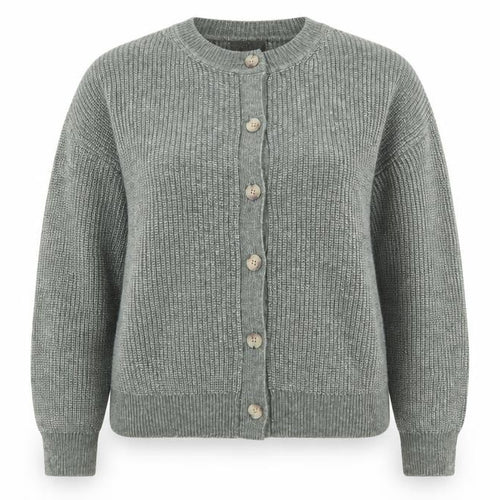 Marks and Spencer Women’s Grey XL Chunky Knit Cardigan