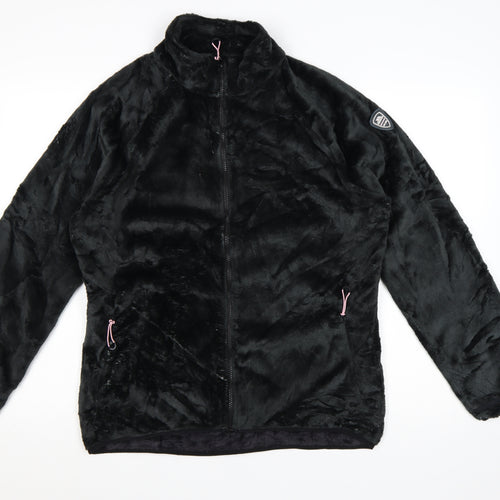 Trespass Women Black XL Soft Fleece Full Zip Jacket