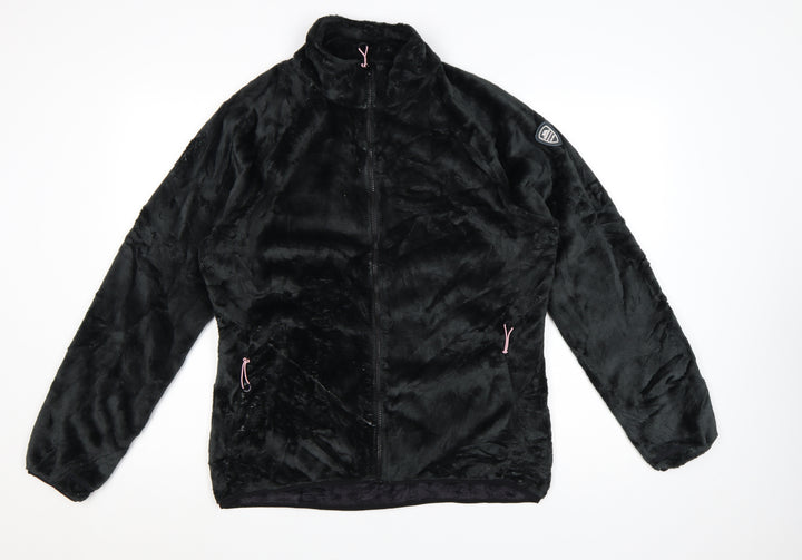 Trespass Women Black XL Soft Fleece Full Zip Jacket