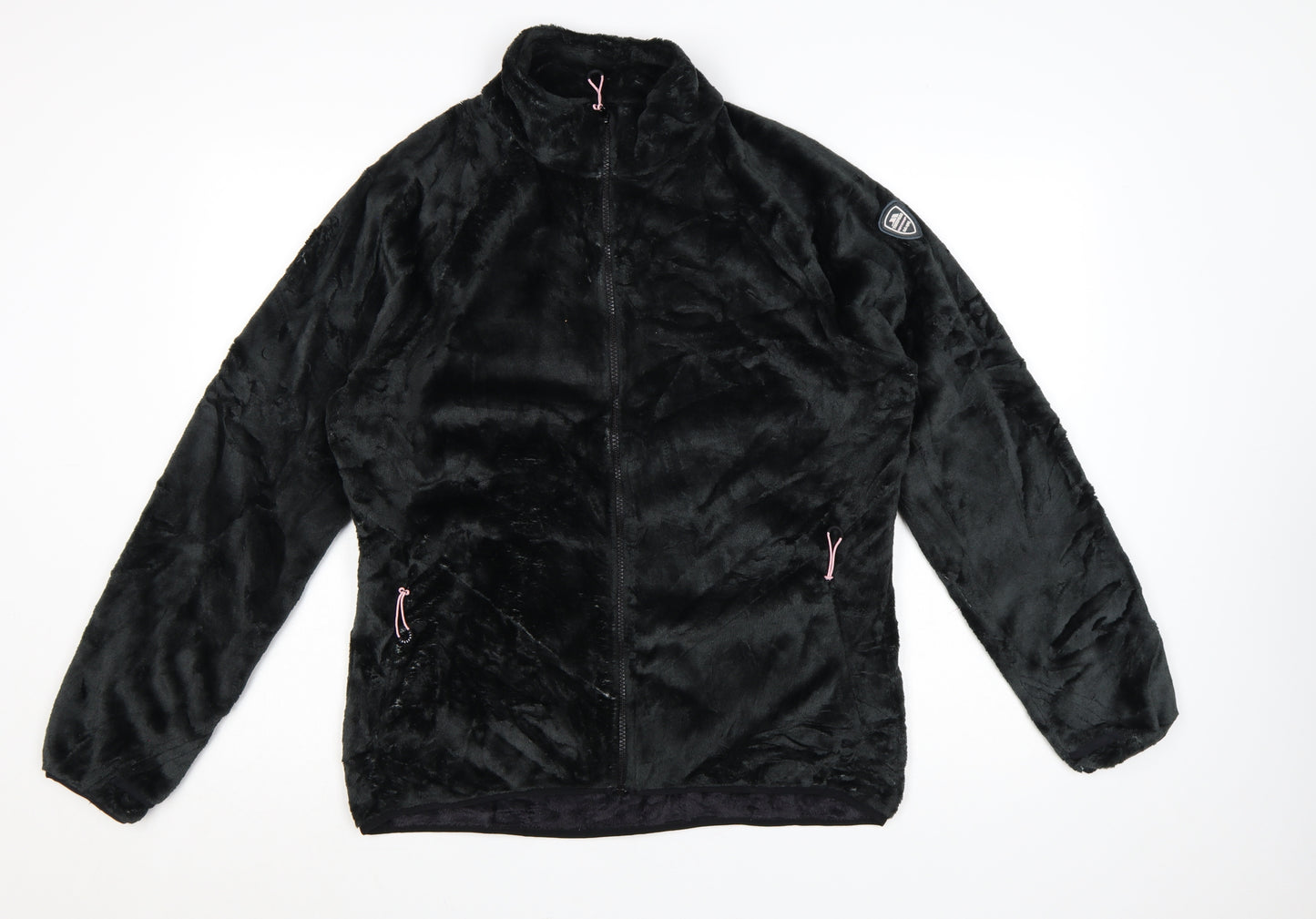 Trespass Women Black XL Soft Fleece Full Zip Jacket