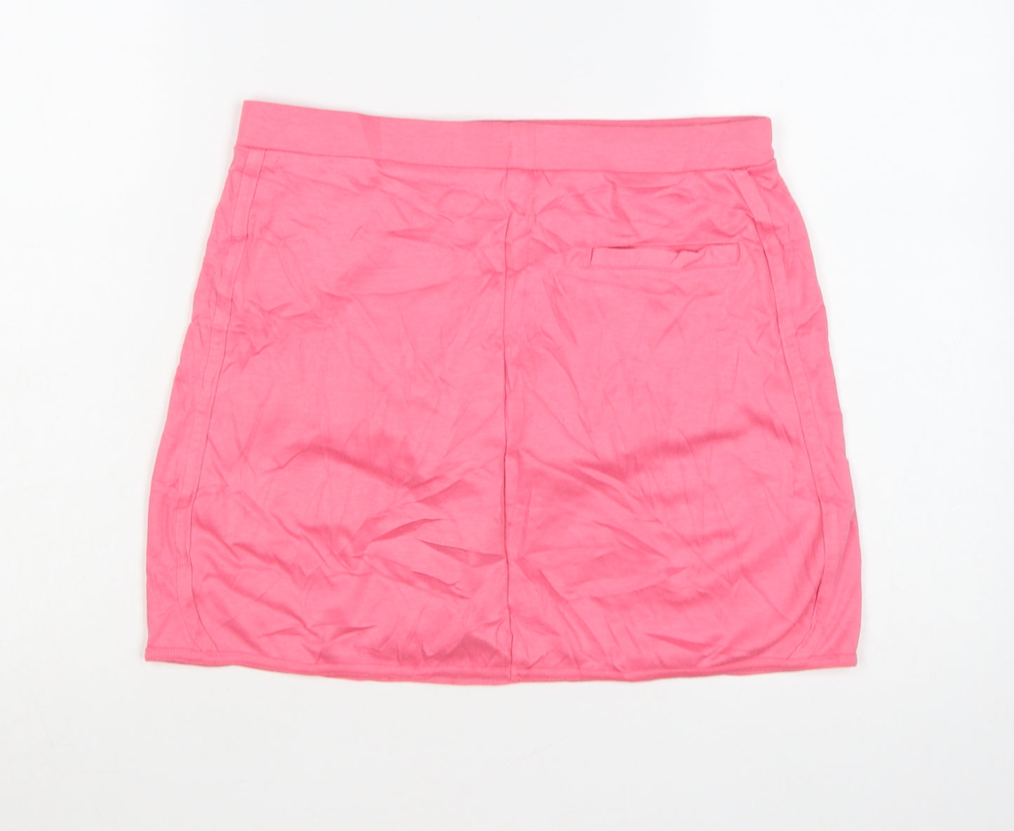 LA Gear Womens Pink Size 12 Jersey Short Stretch Skirt