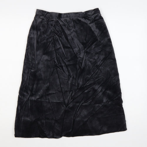House of Fraser Women’s Black Velvet Midi Pencil Skirt Size 14