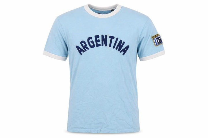 Superdry Men’s Blue Argentina Retro Graphic T-Shirt XS