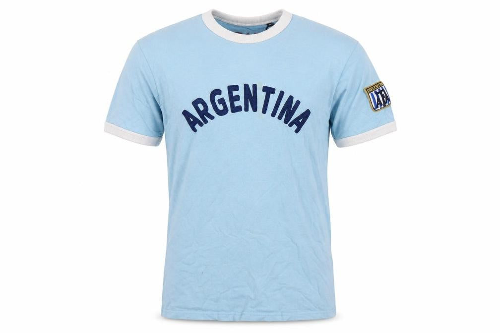 Superdry Men’s Blue Argentina Retro Graphic T-Shirt XS
