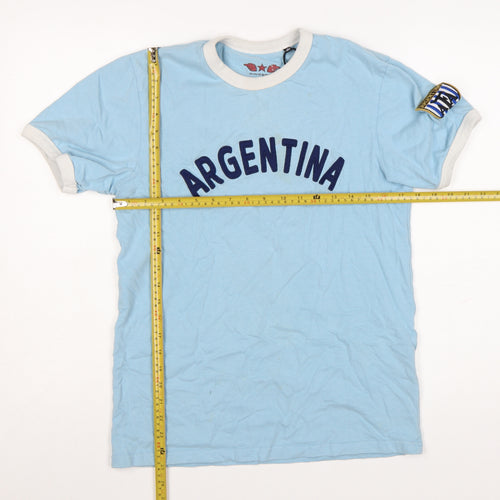 Superdry Men’s Blue Argentina Retro Graphic T-Shirt XS