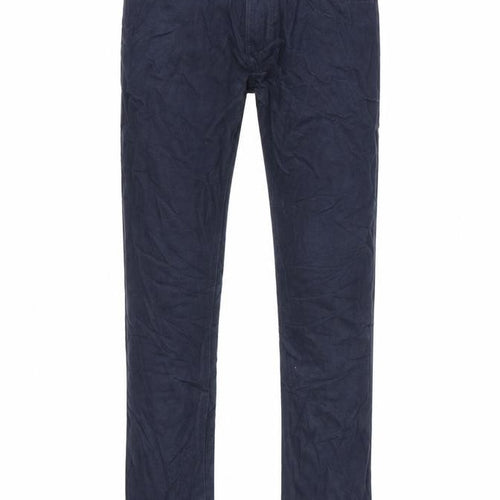 Massimo Dutti Men’s Blue Slim Straight Jeans Size 30 Waist