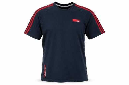 Adidas Men's Navy Blue Short Sleeve Crew Neck Cotton T-Shirt M