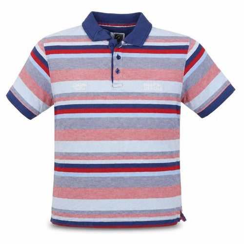 Cotton Traders Men's Multicoloured Striped Polo Shirt Size S