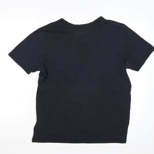 Nike Men's Black Dri-FIT Athletic Fit Crew Neck T-Shirt Size L