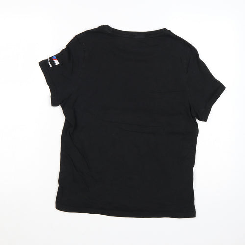 Puma BMW Motorsport Women's Black XL Crew Neck T-Shirt