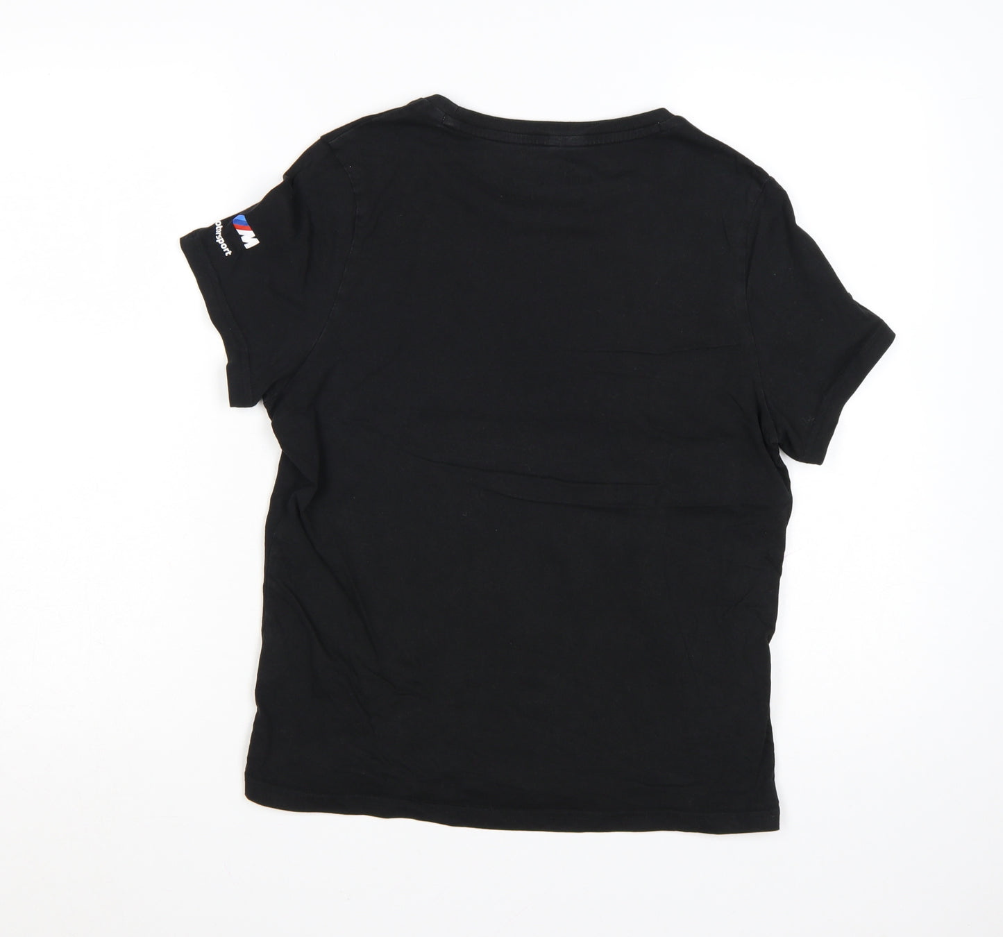Puma BMW Motorsport Women's Black XL Crew Neck T-Shirt