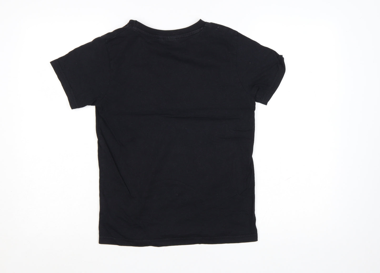 Berghaus Boys Black 11-12 Years Logo Cotton Short Sleeve T-Shirt