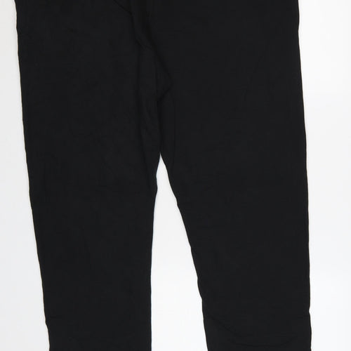 Marks and Spencer Men's Black 3XL Regular Fit Cotton Joggers
