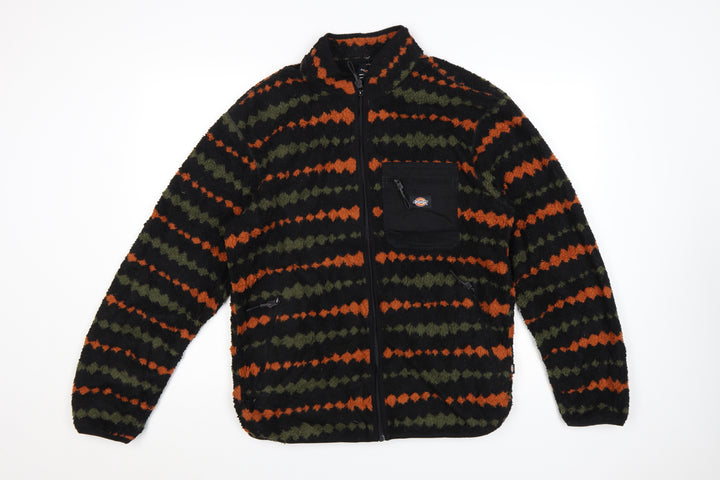 Dickies Men’s Multicoloured Fleece Full Zip Jacket Size S