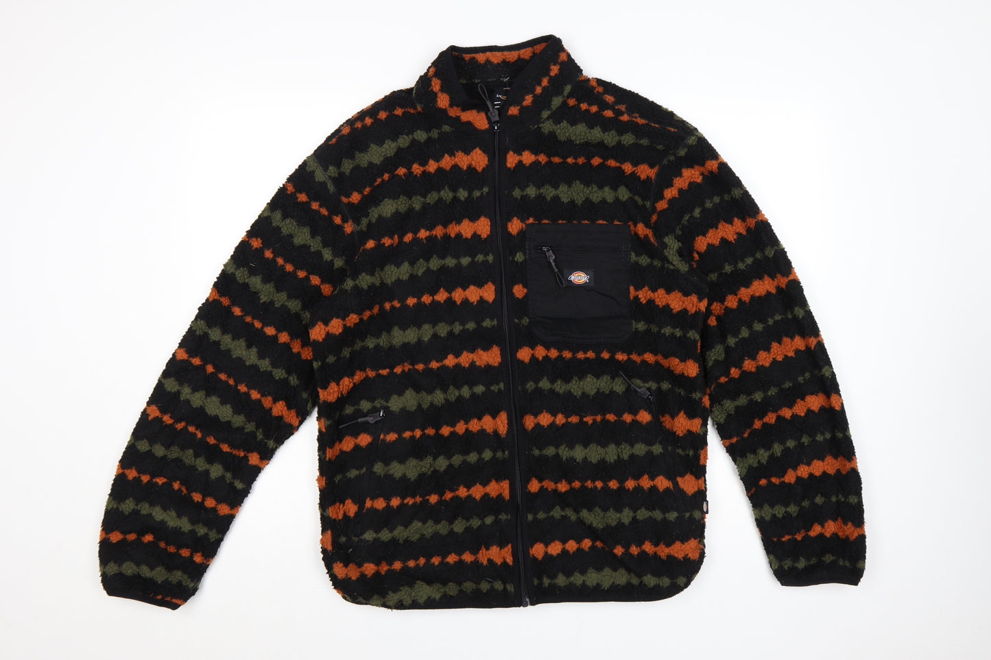 Dickies Men’s Multicoloured Fleece Full Zip Jacket Size S