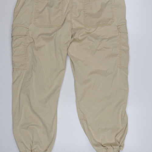 Marks and Spencer Women’s Beige Cargo Trousers Size 20 Short