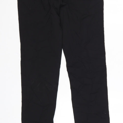 Burberry Women Black Wool Tailored Dress Pants Size 2