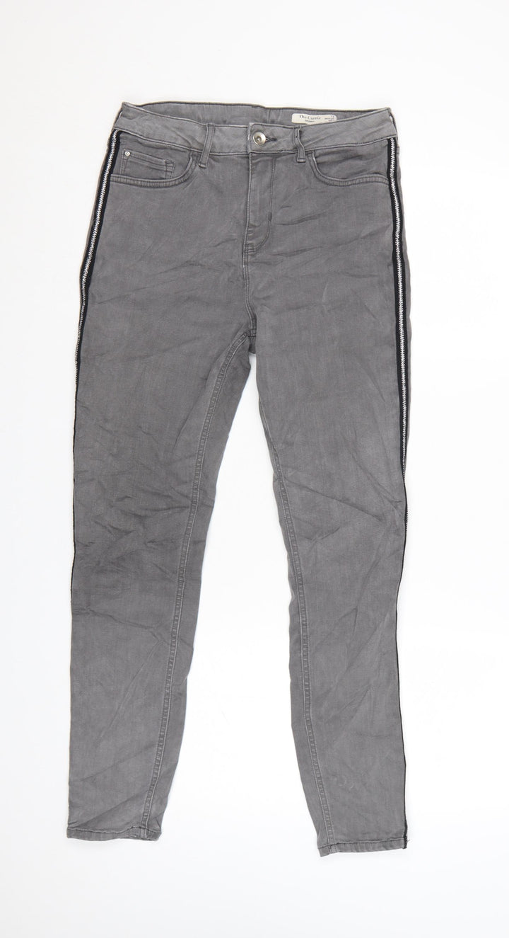 Marks and Spencer Women’s Grey Skinny Jeans Size 12 Regular Stretch Denim