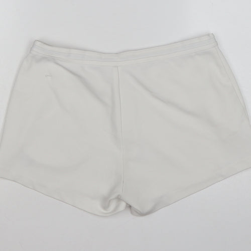 Sergio Tacchini Women's White XL Sports Tennis Shorts