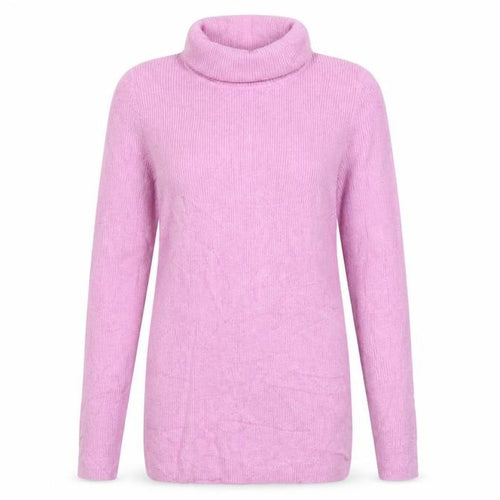 Gap Women’s Pink Roll Neck Cotton Knit Jumper Size M