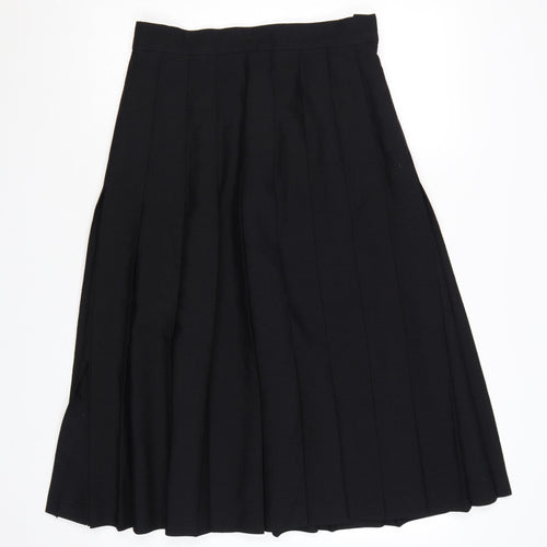 Marks and Spencer Women’s Black Pleated Long Skirt Size 14