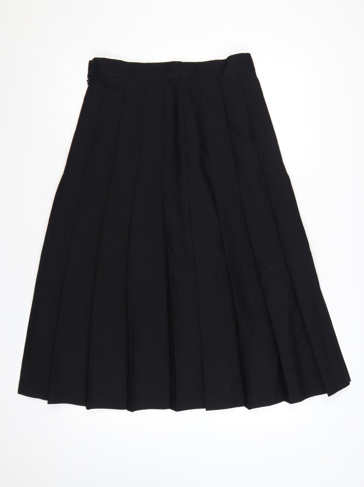 Marks and Spencer Women’s Black Pleated Long Skirt Size 14