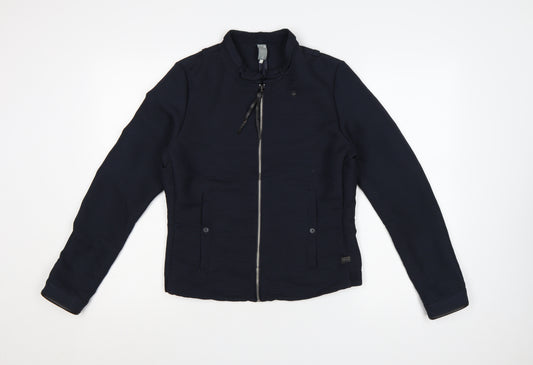 G-Star RAW Men’s Blue Chopper Lined Zip Jacket Size M